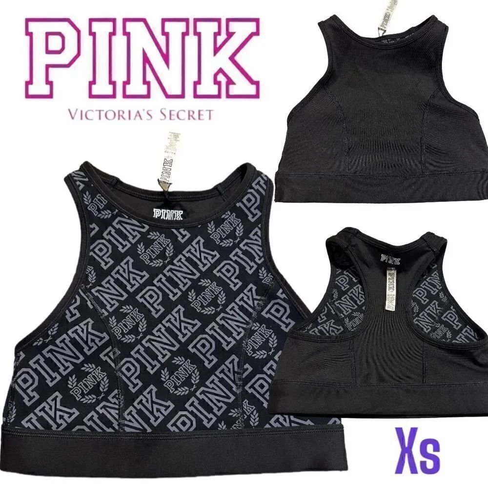 Victorias Secret PINK High-Neck Reversible Unlined Sport Sports
Bra size…
